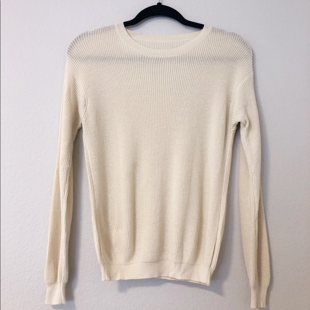 Brandy Melville Yellow Sweater